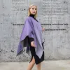 Wholesale of lightweight and fashionable spring scarves for women. Cashmere raincoats, scarves, shawls and raincoats for women in spring and winter, oversized Item Picture